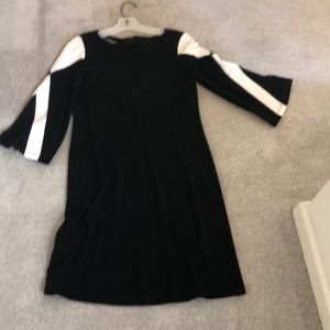 Black and white dress
